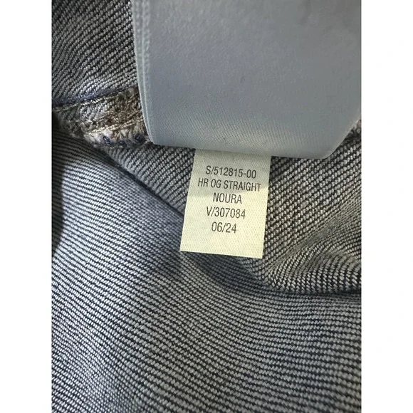 NWT Old Navy High-Waisted OG Straight Utility Jeans Blue Denim Plus Size 16 - Picture 7 of 12